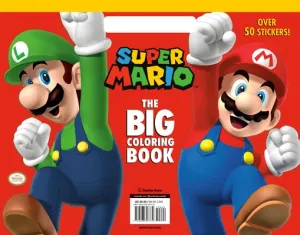 Super Mario: The Big Coloring Book (Nintendo) (Random House)(Paperback)