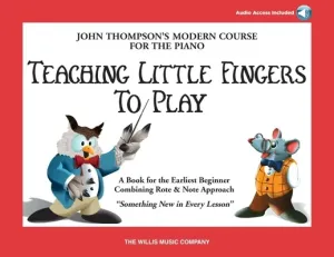 Teaching Little Fingers to Play - Book/Audio: Book/Audio (Thompson John)(Pevná vazba)