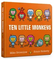 Ten Little Monkeys Board Book (Brownlow Mike)(Board book)