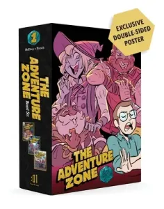 The Adventure Zone Boxed Set: Here There Be Gerblins, Murder on the Rockport Limited! and Petals to the Metal (McElroy Clint)(Boxed Set)
