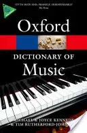 The Oxford Dictionary of Music (Rutherford-Johnson Tim)(Paperback)