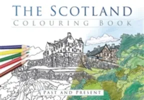 The Scotland Colouring Book: Past and Present (The History Press)(Paperback)