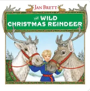 The Wild Christmas Reindeer (Brett Jan)(Board Books)