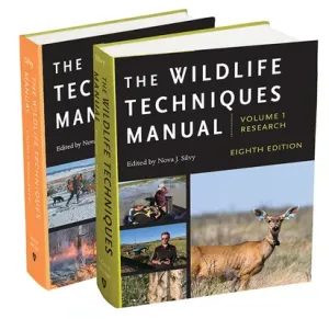 The Wildlife Techniques Manual, 1: Volume 1: Research. Volume 2: Management. (Silvy Nova J.)(Pevná vazba)