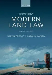 Thompson's Modern Land Law (George Martin)(Paperback)