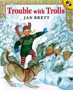 Trouble with Trolls (Brett Jan)(Paperback)