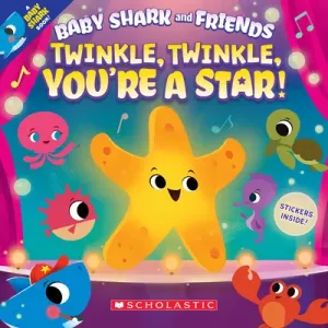 Twinkle, Twinkle, You're a Star! (Baby Shark and Friends) (Bajet John John)(Paperback)