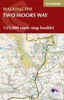 Two Moors Way Map Booklet - 1:25,000 OS Route Mapping (Viccars Sue)(Paperback / softback)