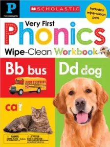 Very First Phonics Pre-K Wipe-Clean Workbook: Scholastic Early Learners (Wipe-Clean) (Scholastic)(Pevná vazba)