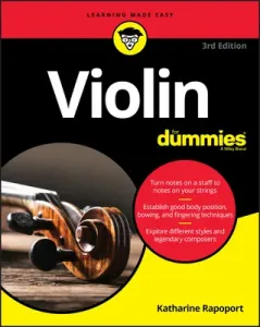 Violin for Dummies: Book + Online Video and Audio Instruction (Rapoport Katharine)(Paperback)