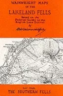 Wainwright Maps of the Lakeland Fells (Wainwright Alfred)(Sheet map, folded) #2770191