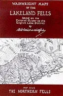 Wainwright Maps of the Lakeland Fells (Wainwright Alfred)(Sheet map, folded) #964929