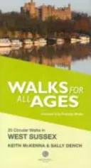 Walks for All Ages in West Sussex - 20 Short Walks for All the Family (McKenna Keith)(Paperback / softback)