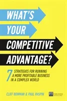 What's Your Competitive Advantage? - 7 strategies to discover your next source of value (Bowman Cliff)(Paperback / softback)