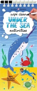 Wipe Clean Activities: Under the Sea - With Fin-tastic Stickers! (Priddy Roger)(Spiral bound)