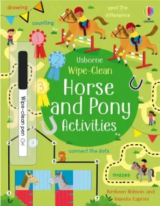 Wipe-Clean Horse and Pony Activities (Robson Kirsteen)(Paperback / softback)