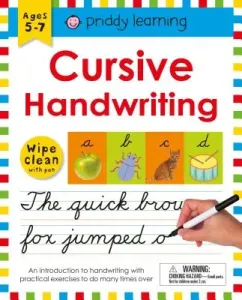 Wipe Clean Workbook: Cursive Handwriting: Ages 5-7; Wipe-Clean with Pen (Priddy Roger)(Spiral)