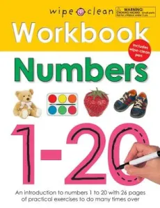 Wipe Clean Workbook Numbers 1-20 [With Wipe Clean Pen] (Priddy Roger)(Spiral)