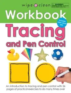 Wipe Clean Workbook Tracing and Pen Control: Includes Wipe-Clean Pen [With Wipe Clean Pen] (Priddy Roger)(Spiral)