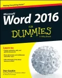Word 2016 for Dummies (Gookin Dan)(Paperback)