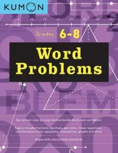 Word Problems Grades 6/8 (Kumon)(Paperback)