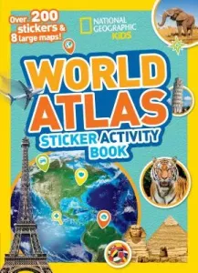 World Atlas Sticker Activity Book (National Geographic Kids)(Paperback)