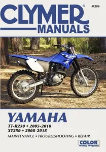 Yamaha Tt-R230 2005-2018, Xt250 2008-2018: Maintenance, Troubleshooting, Repair (Haynes Publishing)(Paperback)