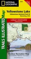 Yellowstone Se/yellowstone Lake - Trails Illustrated National Parks (Maps National Geographic)(Sheet map, folded)