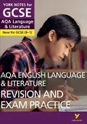 York Notes for GCSE (9-1): AQA English Language & Literature REVISION AND EXAM PRACTICE GUIDE - Everything you need to catch up, study and prepare for 2021 assessments and 2022 exams (Eddy Steve)(Paperback / softback)