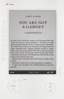 You Are Not A Gadget - A Manifesto (Lanier Jaron)(Paperback / softback)