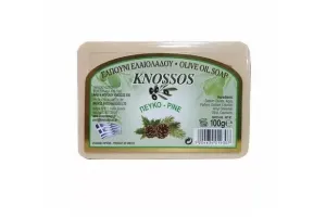 KNOSSOS Řecké olivové mýdlo s vůní borovice 100 g