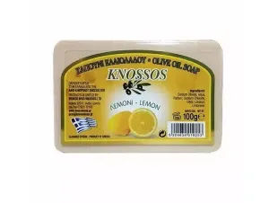 KNOSSOS Řecké olivové mýdlo s vůní citronu 100 g