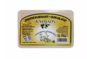 KNOSSOS Řecké olivové mýdlo s vůní heřmánku 100 g