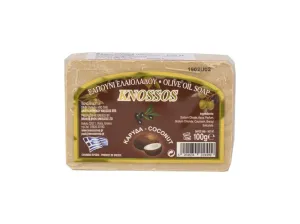 KNOSSOS Řecké olivové mýdlo s vůní kokosu 100 g