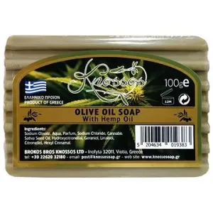 KNOSSOS Řecké olivové mýdlo s konopným olejem 100 g