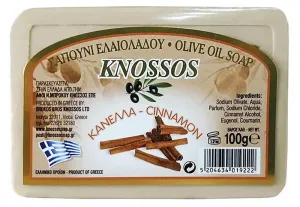 KNOSSOS Řecké olivové mýdlo s vůní skořice 100 g
