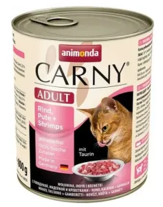 ANIMONDA Carny Cat Adult hovězí,krůta & krevety 800 g
