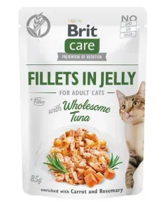 BRIT Care Cat Fillets in Jelly Tuna 24 x 85 g