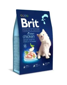 BRIT Premium Cat by Nature Kitten Chicken 800 g