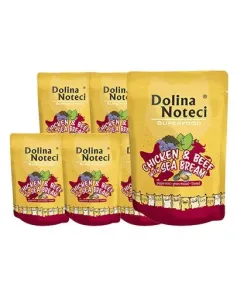 DOLINA NOTECI Superfood Kuře, hovězí, pražma 10x85 g