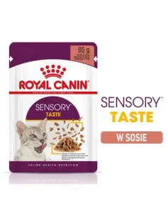 ROYAL CANIN Sensory Taste Gravy 24x85 g kousky ve šťávě pro dospělé kočky