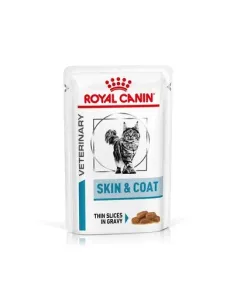ROYAL CANIN Veterinary Health Nutrition Cat Skin & Coat Pouch 12 x 85 g