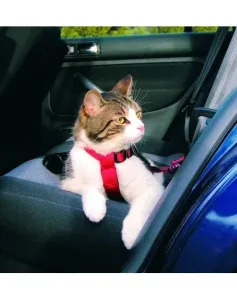 Trixie Bezpečnostní postroj do auta pro kočku 20-50cm