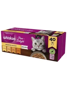 WHISKAS Adult krmivo pro dospělé kočky v želé 40x85g #4309777
