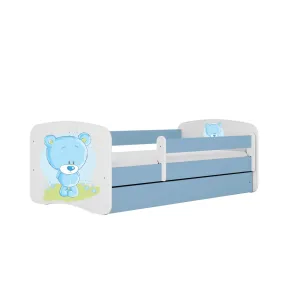 Kocot kids Dětská postel Babydreams medvídek modrá, varianta 70x140, bez šuplíků, bez matrace