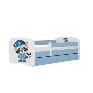Kocot kids Dětská postel Babydreams mýval modrá, varianta 80x160, bez šuplíků, bez matrace
