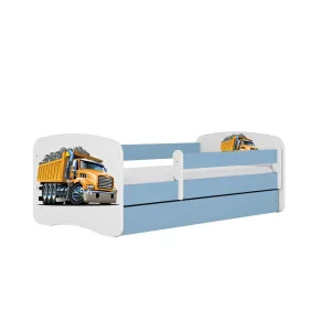 Kocot kids Dětská postel babydreams tatra modrá, varianta 80x180, se šuplíky, s matrací