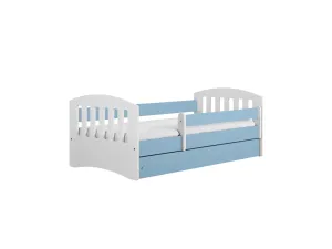 Kocot kids Dětská postel Classic I modrá, varianta 80x140, bez šuplíků, bez matrace