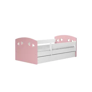 Kocot kids Dětská postel Julia mix růžová, varianta 80x140, bez šuplíků, bez matrace