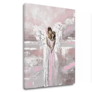 Andělské obrazy na plátně Dotek z nebe (Kolekce Nebeští Strážci)